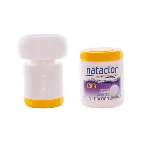 Pastillas multiacción Nataclor con dosificador
