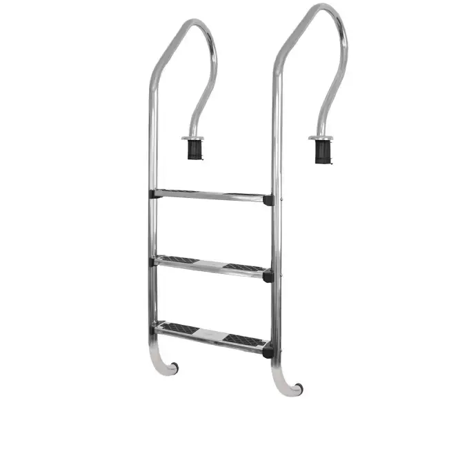 Escalera de acero inoxidable con 3 escalones – Vulcano